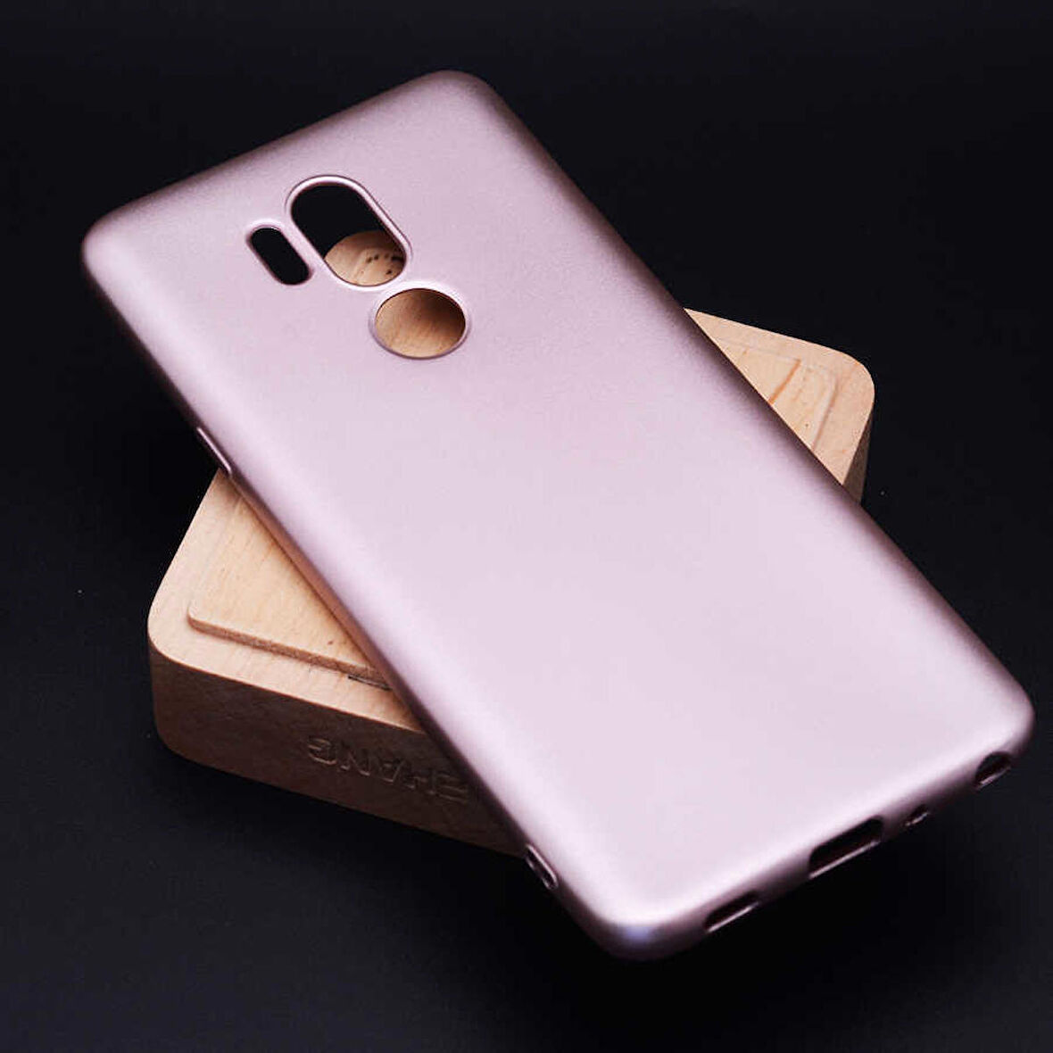 LG G7 Uyumlu Kılıf Soft Flexible Matte Silicone, Ultra Esnek Ultra ince Ultra Koruyucu Pürüzsüz Mat Silikon