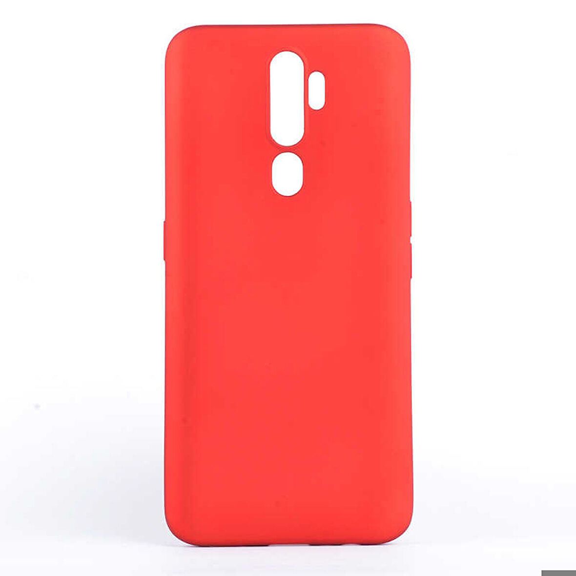 Oppo A5 2020 Uyumlu Kılıf Soft Flexible Matte Silicone, Ultra Esnek Ultra ince Ultra Koruyucu Pürüzsüz Mat Silikon