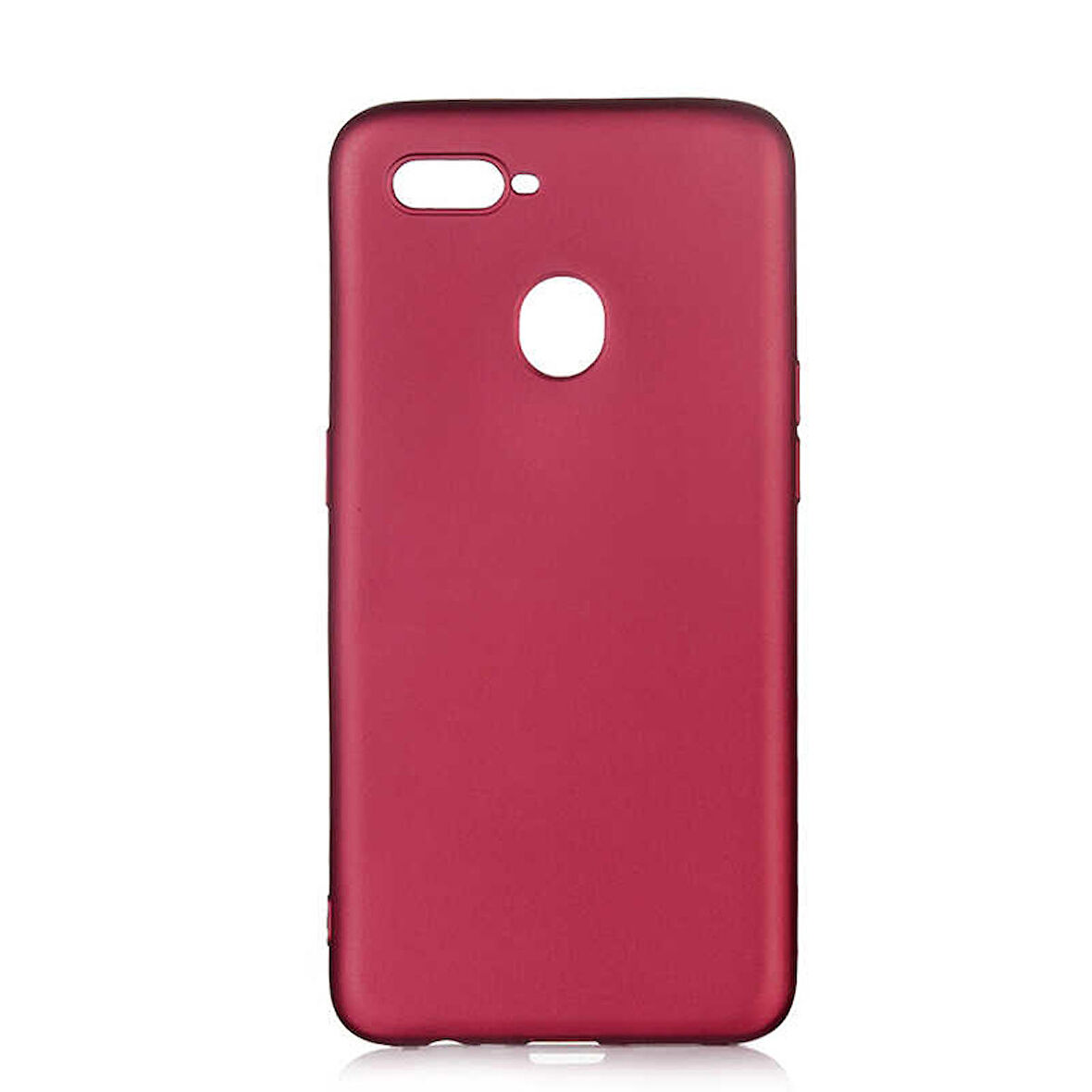 Oppo A7X Uyumlu Kılıf Soft Flexible Matte Silicone, Ultra Esnek Ultra ince Ultra Koruyucu Pürüzsüz Mat Silikon