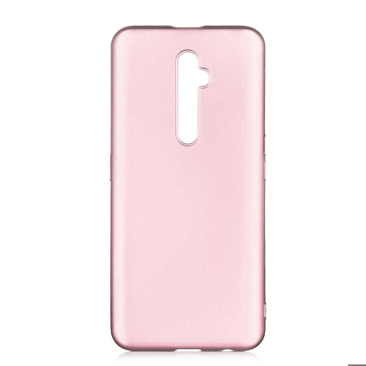 Oppo Reno 2Z Uyumlu Kılıf Soft Flexible Matte Silicone, Ultra Esnek Ultra ince Ultra Koruyucu Pürüzsüz Mat Silikon