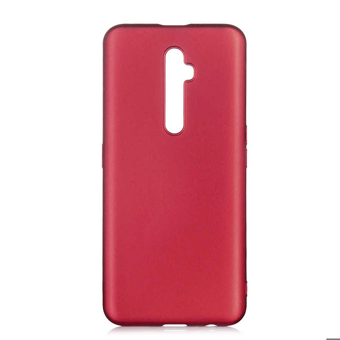 Oppo Reno 2Z Uyumlu Kılıf Soft Flexible Matte Silicone, Ultra Esnek Ultra ince Ultra Koruyucu Pürüzsüz Mat Silikon