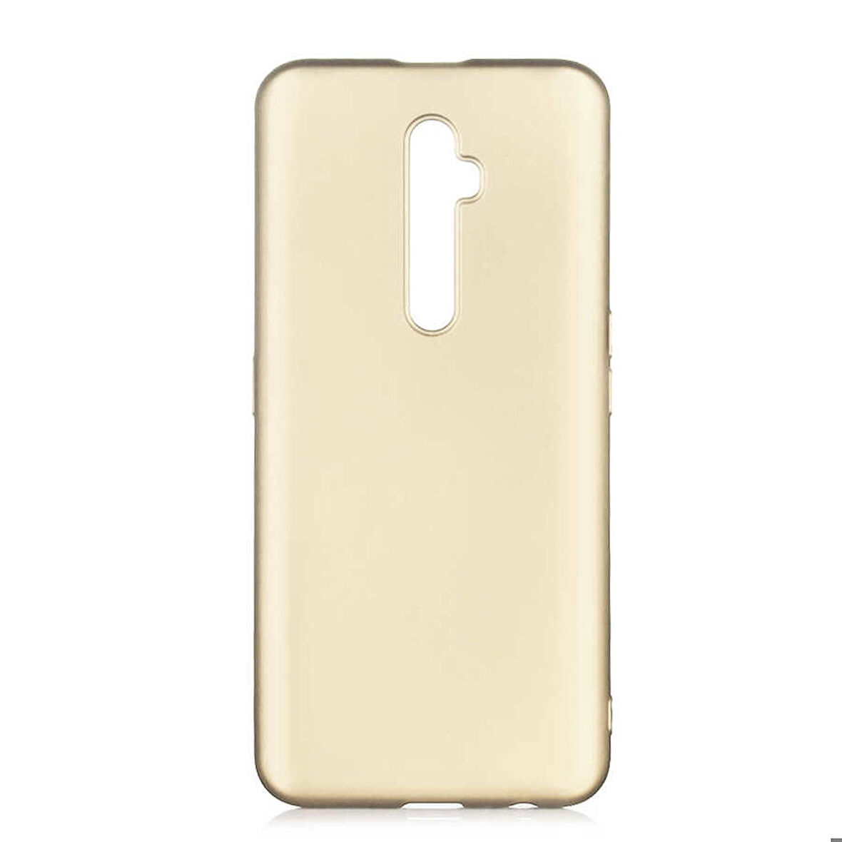 Oppo Reno 2Z Uyumlu Kılıf Soft Flexible Matte Silicone, Ultra Esnek Ultra ince Ultra Koruyucu Pürüzsüz Mat Silikon