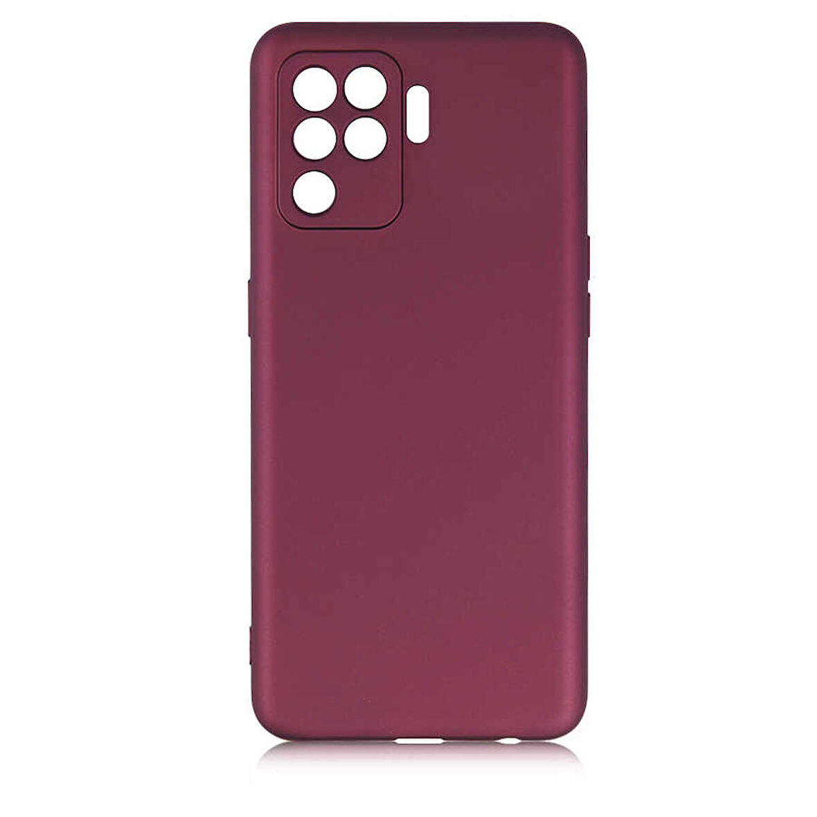 Oppo Reno 5 Lite Uyumlu Kılıf Soft Flexible Matte Silicone, Ultra Esnek Ultra ince Ultra Koruyucu Pürüzsüz Mat Silikon