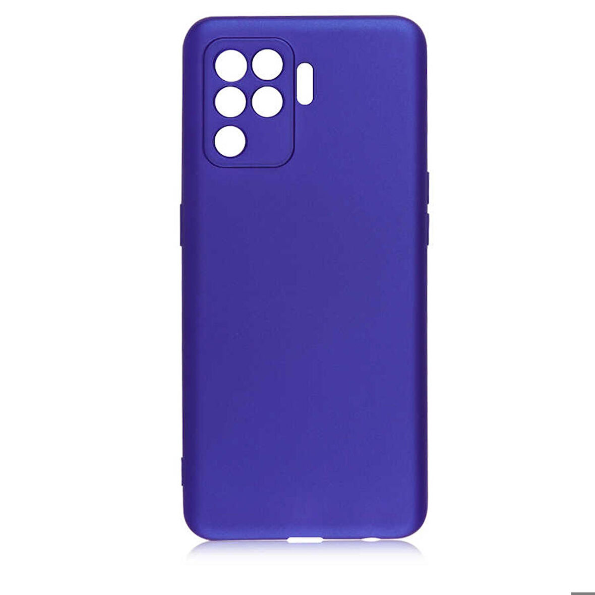 Oppo Reno 5 Lite Uyumlu Kılıf Soft Flexible Matte Silicone, Ultra Esnek Ultra ince Ultra Koruyucu Pürüzsüz Mat Silikon