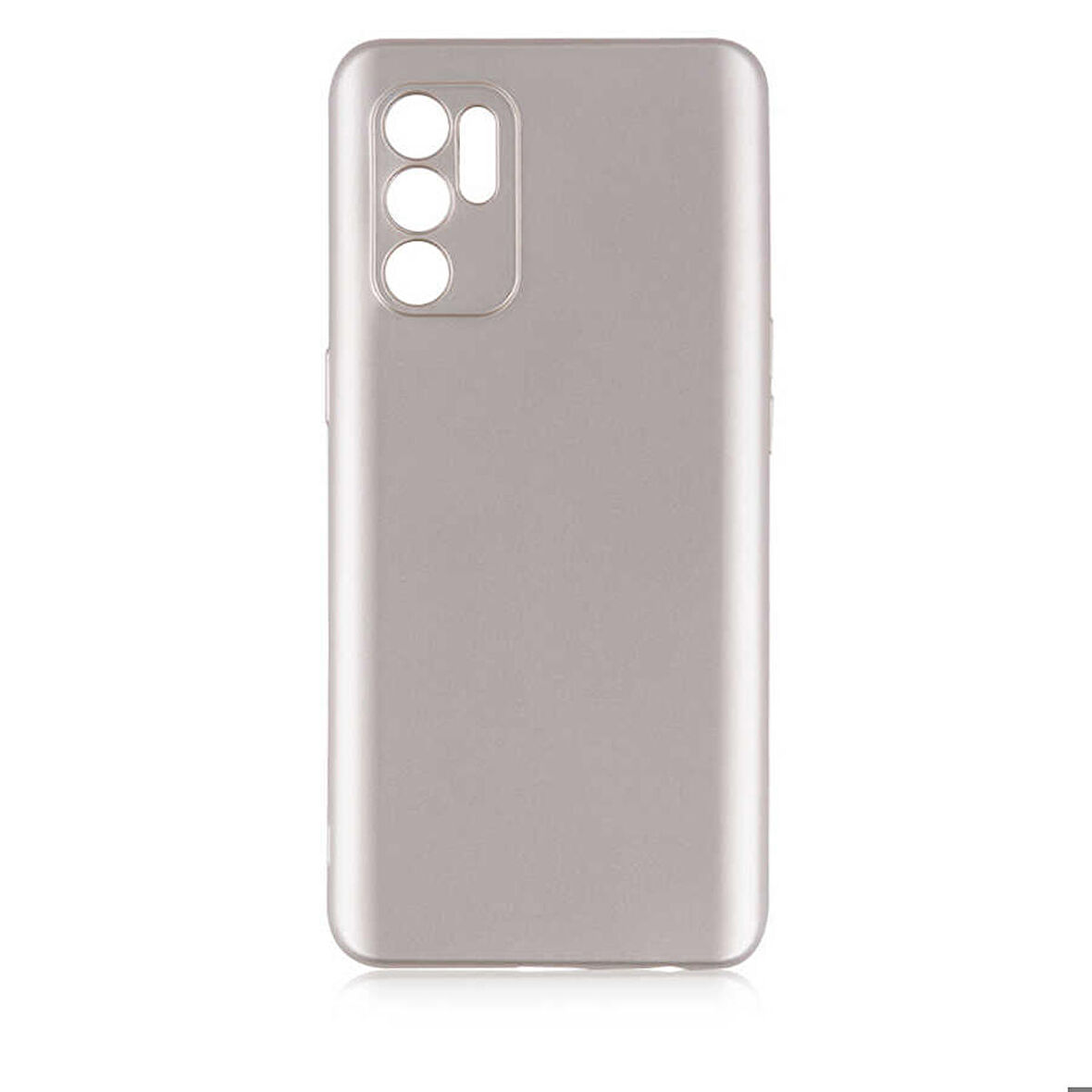 Oppo Reno 6 4G Uyumlu Kılıf Soft Flexible Matte Silicone, Ultra Esnek Ultra ince Ultra Koruyucu Pürüzsüz Mat Silikon