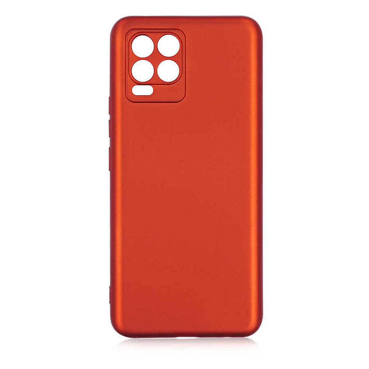 Realme 8 Uyumlu Kılıf Soft Flexible Matte Silicone, Ultra Esnek Ultra ince Ultra Koruyucu Pürüzsüz Mat Silikon