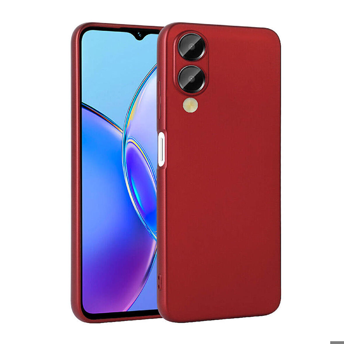 Vivo Y17S Uyumlu Kılıf Soft Flexible Matte Silicone, Ultra Esnek Ultra ince Ultra Koruyucu Pürüzsüz Mat Silikon