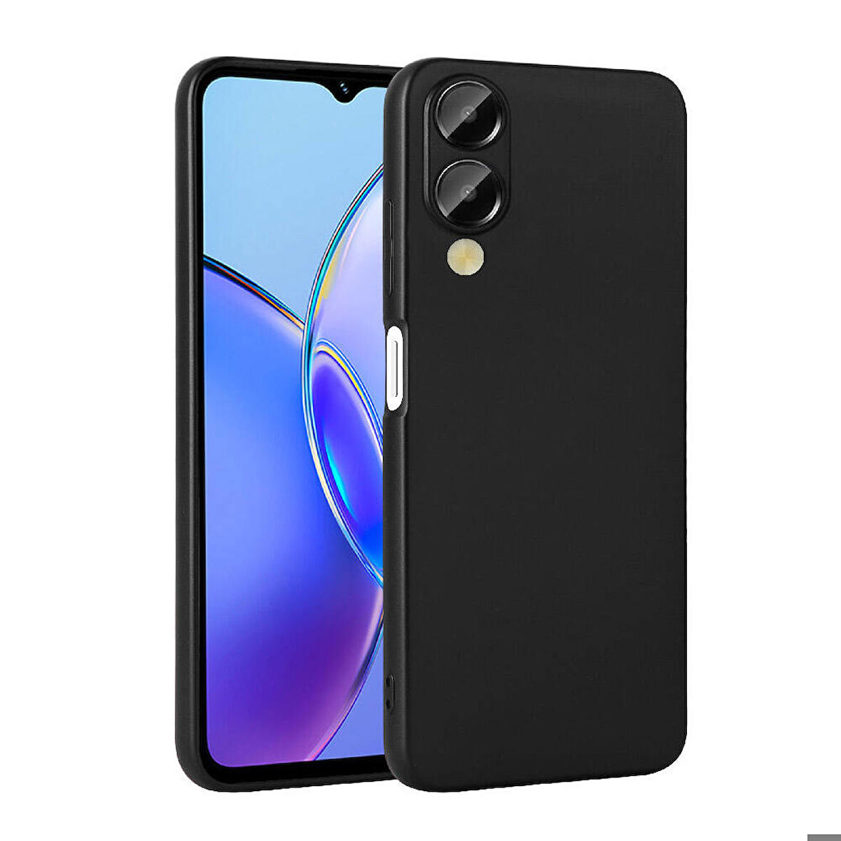 Vivo Y17S Uyumlu Kılıf Soft Flexible Matte Silicone, Ultra Esnek Ultra ince Ultra Koruyucu Pürüzsüz Mat Silikon