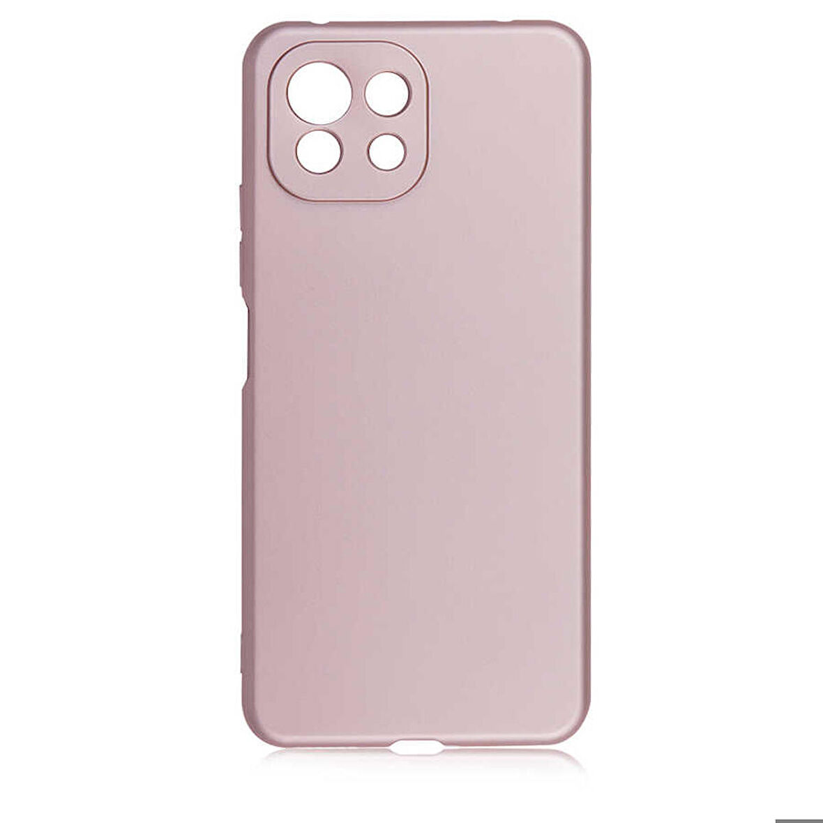 Xiaomi Mi 11 Lite Uyumlu Kılıf Soft Flexible Matte Silicone, Ultra Esnek Ultra ince Ultra Koruyucu Pürüzsüz Mat Silikon