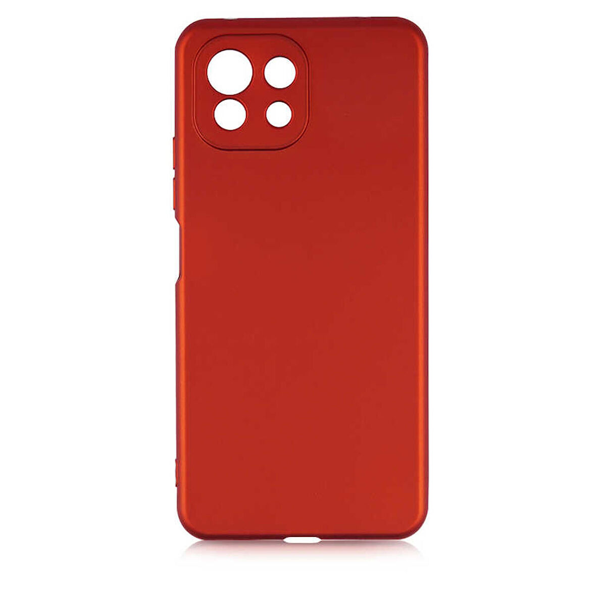 Xiaomi Mi 11 Lite Uyumlu Kılıf Soft Flexible Matte Silicone, Ultra Esnek Ultra ince Ultra Koruyucu Pürüzsüz Mat Silikon