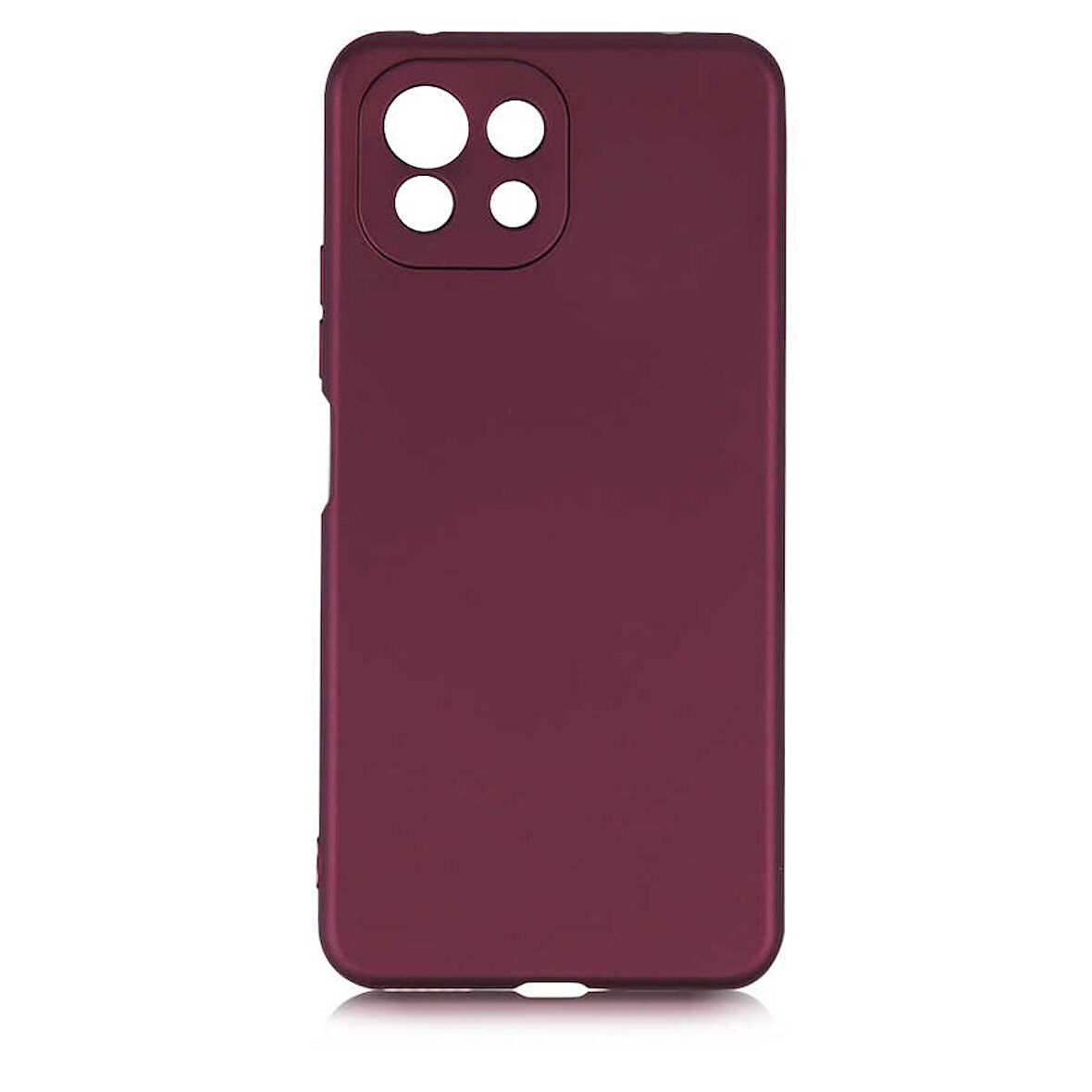 Xiaomi Mi 11 Lite Uyumlu Kılıf Soft Flexible Matte Silicone, Ultra Esnek Ultra ince Ultra Koruyucu Pürüzsüz Mat Silikon