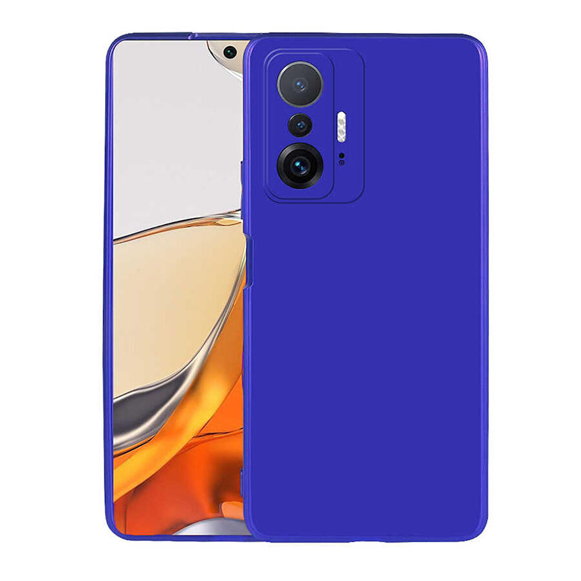 Xiaomi Mi 11T 5G Uyumlu Kılıf Soft Flexible Matte Silicone, Ultra Esnek Ultra ince Ultra Koruyucu Pürüzsüz Mat Silikon