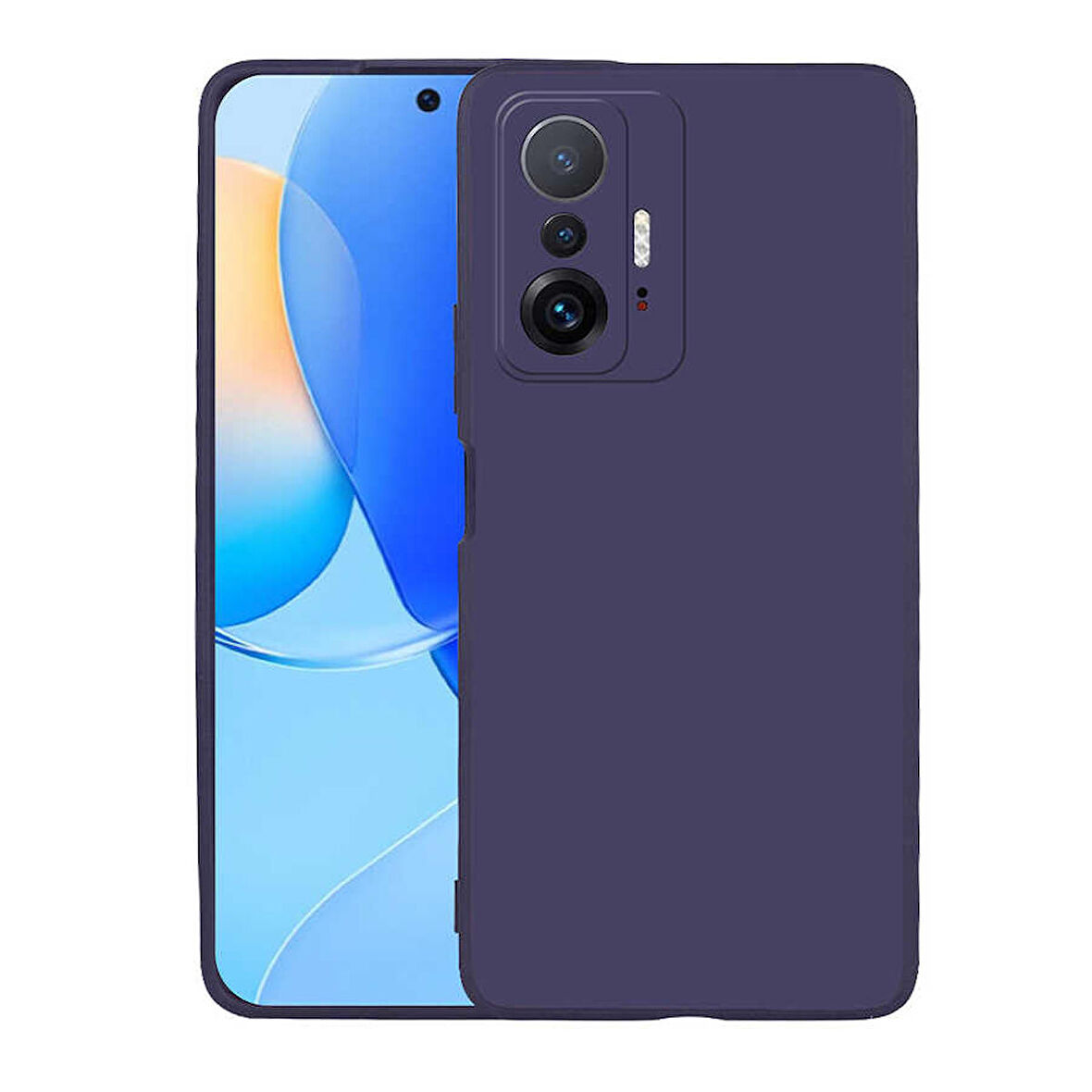 Xiaomi Mi 11T Pro 5G Uyumlu Kılıf Soft Flexible Matte Silicone, Ultra Esnek Ultra ince Ultra Koruyucu Pürüzsüz Mat Silikon
