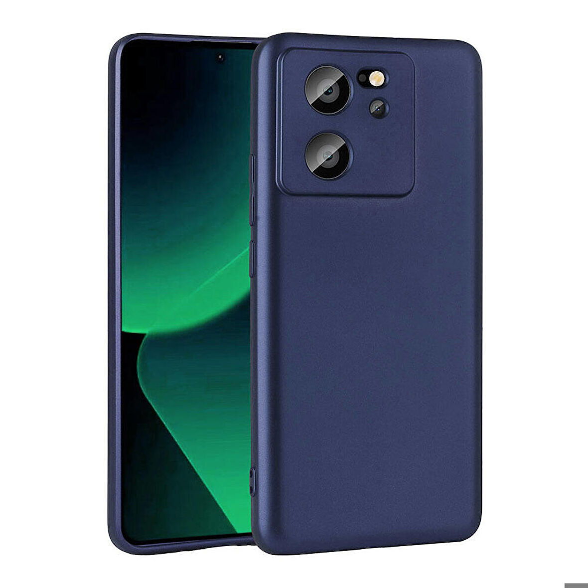 Xiaomi Mi 13T Uyumlu Kılıf Soft Flexible Matte Silicone, Ultra Esnek Ultra ince Ultra Koruyucu Pürüzsüz Mat Silikon