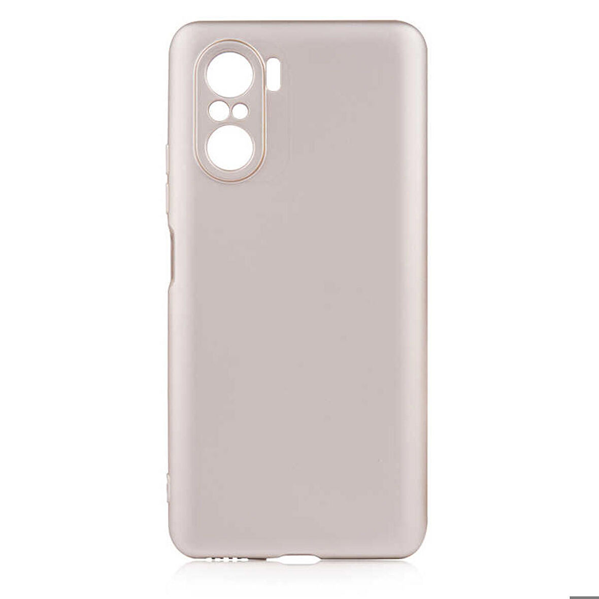 Xiaomi Poco F3 Uyumlu Kılıf Soft Flexible Matte Silicone, Ultra Esnek Ultra ince Ultra Koruyucu Pürüzsüz Mat Silikon