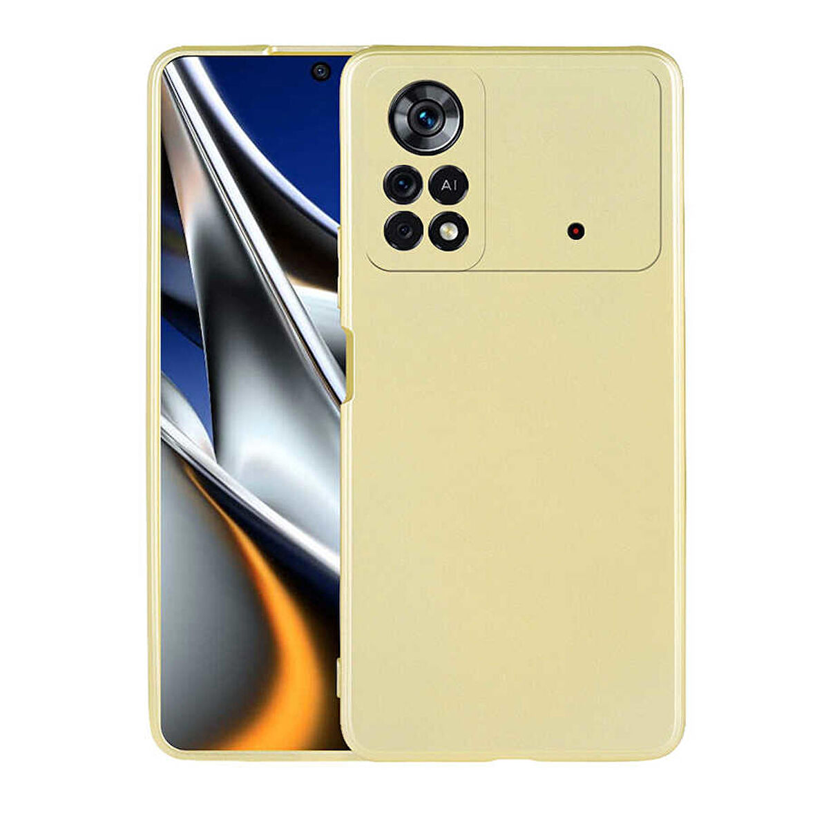 Xiaomi Poco M4 Pro 4G Uyumlu Kılıf Soft Flexible Matte Silicone, Ultra Esnek Ultra ince Ultra Koruyucu Pürüzsüz Mat Silikon