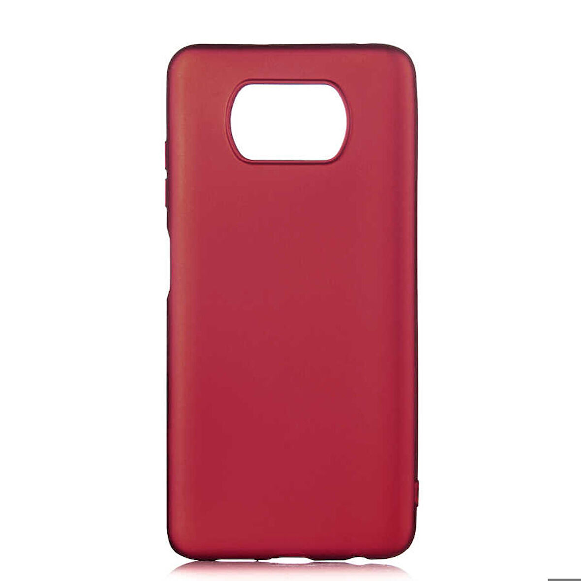 Xiaomi Poco X3 Uyumlu Kılıf Soft Flexible Matte Silicone, Ultra Esnek Ultra ince Ultra Koruyucu Pürüzsüz Mat Silikon