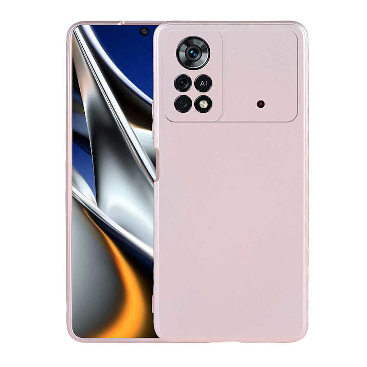 Xiaomi Poco X4 Pro 5G Uyumlu Kılıf Soft Flexible Matte Silicone, Ultra Esnek Ultra ince Ultra Koruyucu Pürüzsüz Mat Silikon