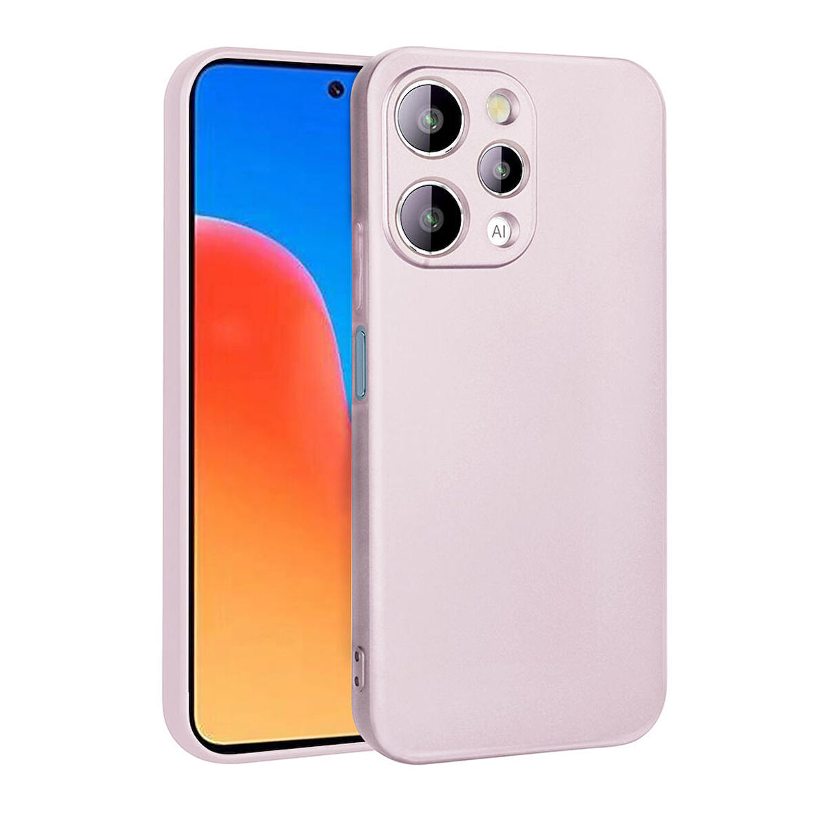 Xiaomi Redmi 12 Uyumlu Kılıf Soft Flexible Matte Silicone, Ultra Esnek Ultra ince Ultra Koruyucu Pürüzsüz Mat Silikon