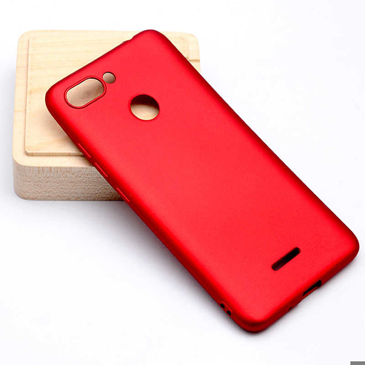 Xiaomi Redmi 6 Uyumlu Kılıf Soft Flexible Matte Silicone, Ultra Esnek Ultra ince Ultra Koruyucu Pürüzsüz Mat Silikon