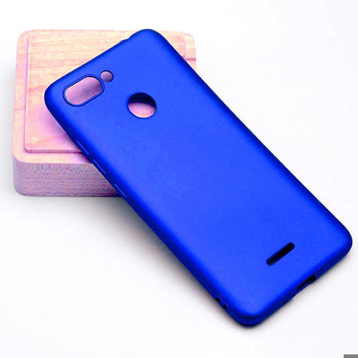 Xiaomi Redmi 6 Uyumlu Kılıf Soft Flexible Matte Silicone, Ultra Esnek Ultra ince Ultra Koruyucu Pürüzsüz Mat Silikon