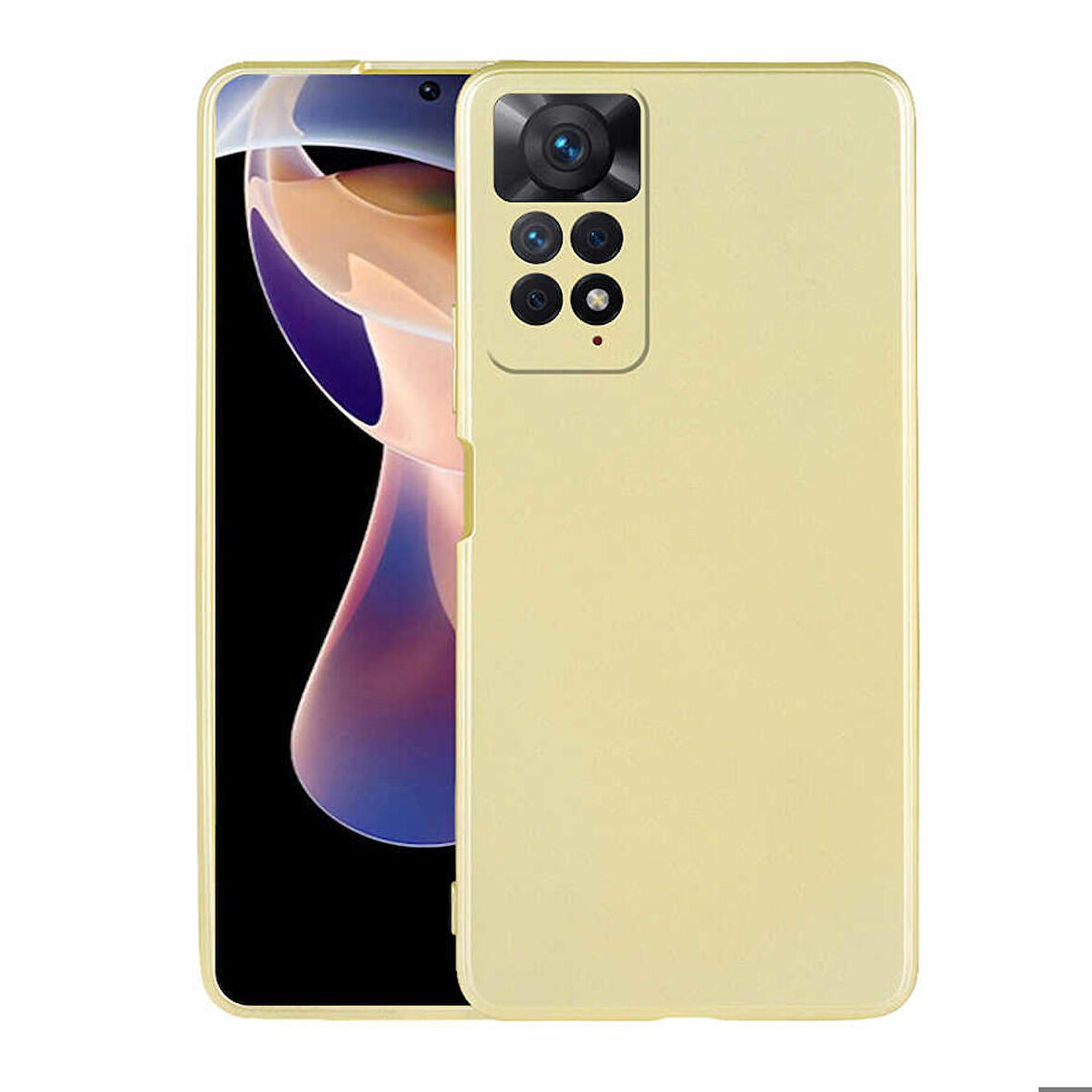 Xiaomi Redmi Note 11 Pro 5G Uyumlu Kılıf Soft Flexible Matte Silicone, Ultra Esnek Ultra ince Ultra Koruyucu Pürüzsüz Mat Silikon