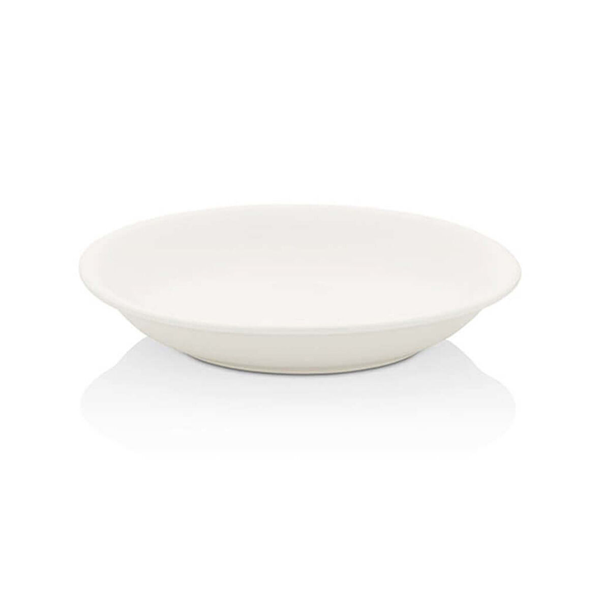 By Bone ZT-25-CK Zest 25 CM ÇUKUR TABAK-beyaz porselen 24 Adet