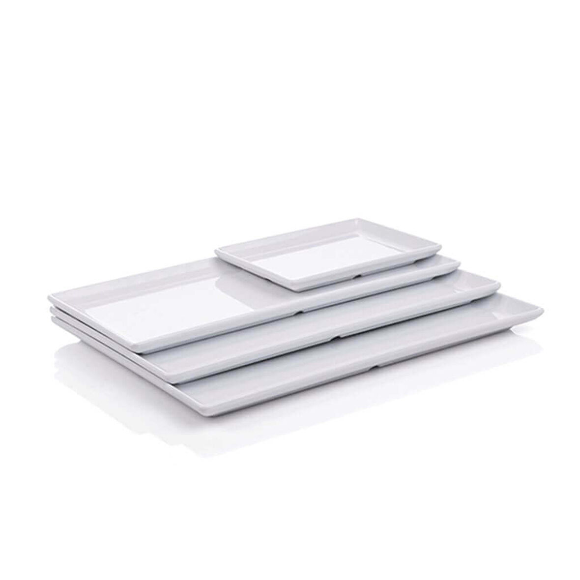 Gmb Nazen AB-27 Termoset Kırılmaz-Elegant Baton Tabak 1-13x18 cm 72 Adet