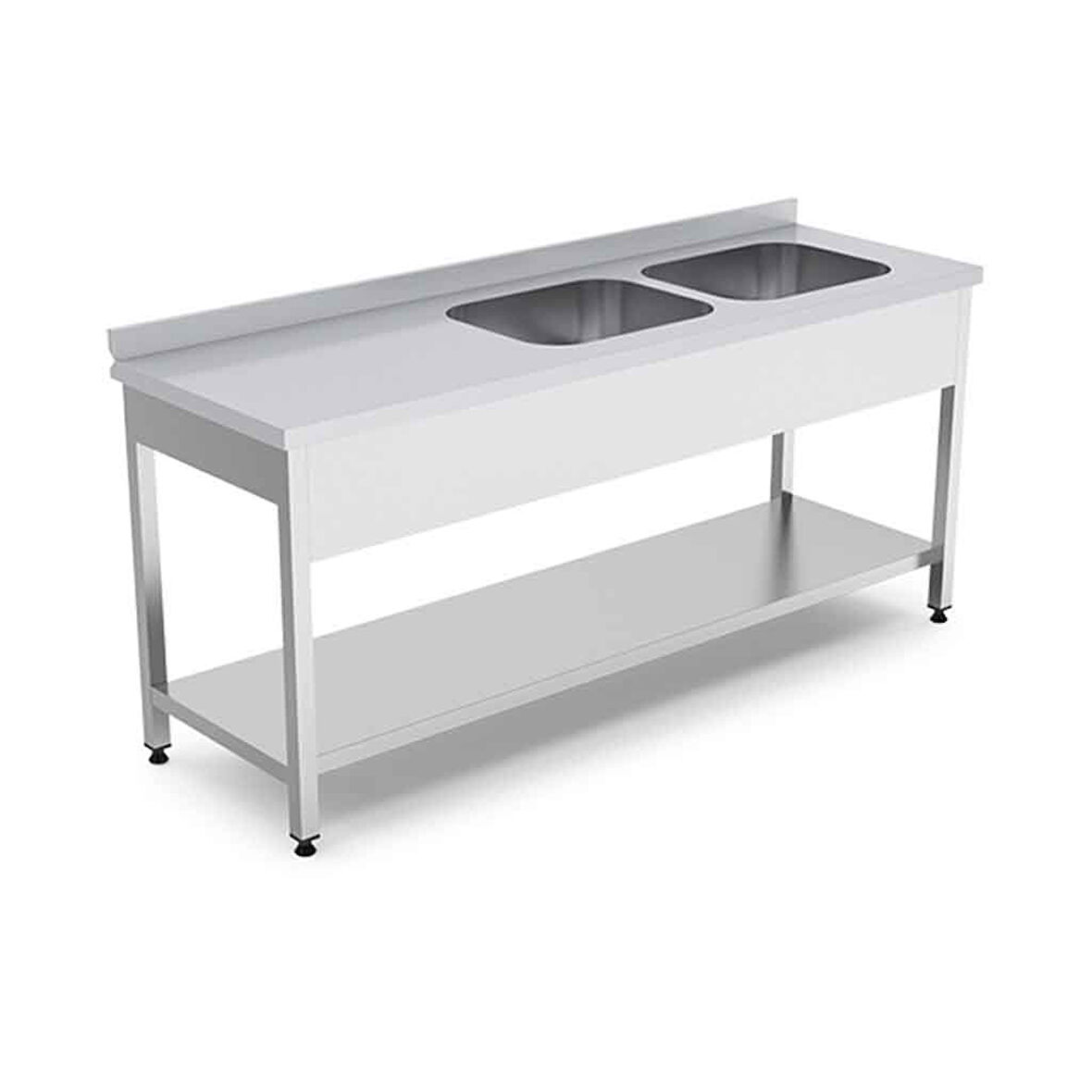 Empero EMP.E.62085-2ET-L 2 Evyeli Tezgah Sol 200x60x85 cm