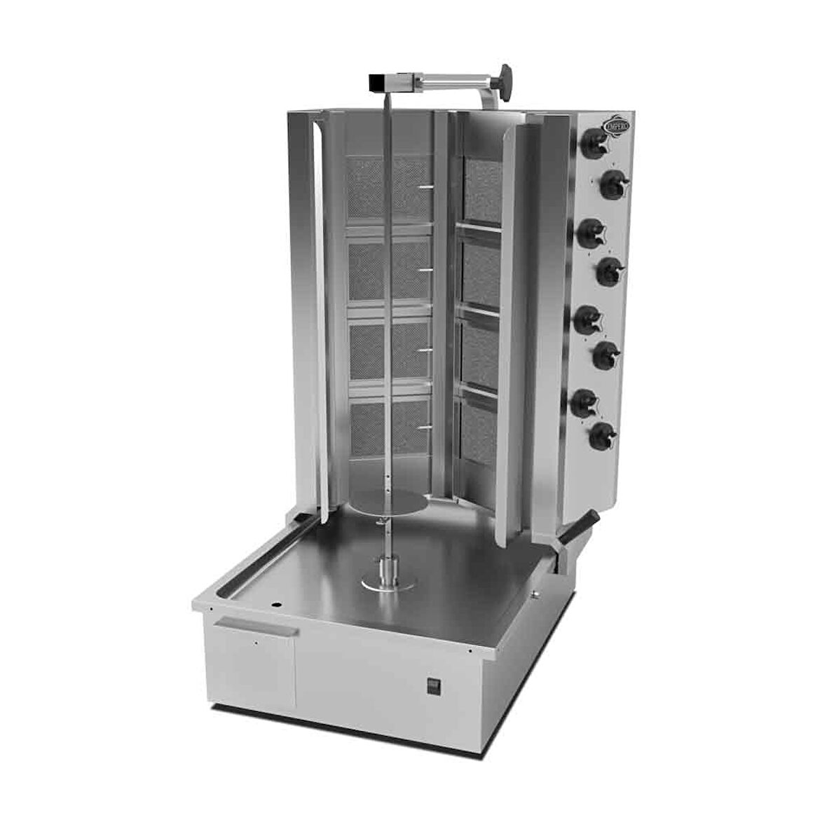 Empero EMP.DN.151-Y Gazlı Döner Ocağı Alttan Motorlu V Tip 8 Radyanlı - Doğalgazlı 