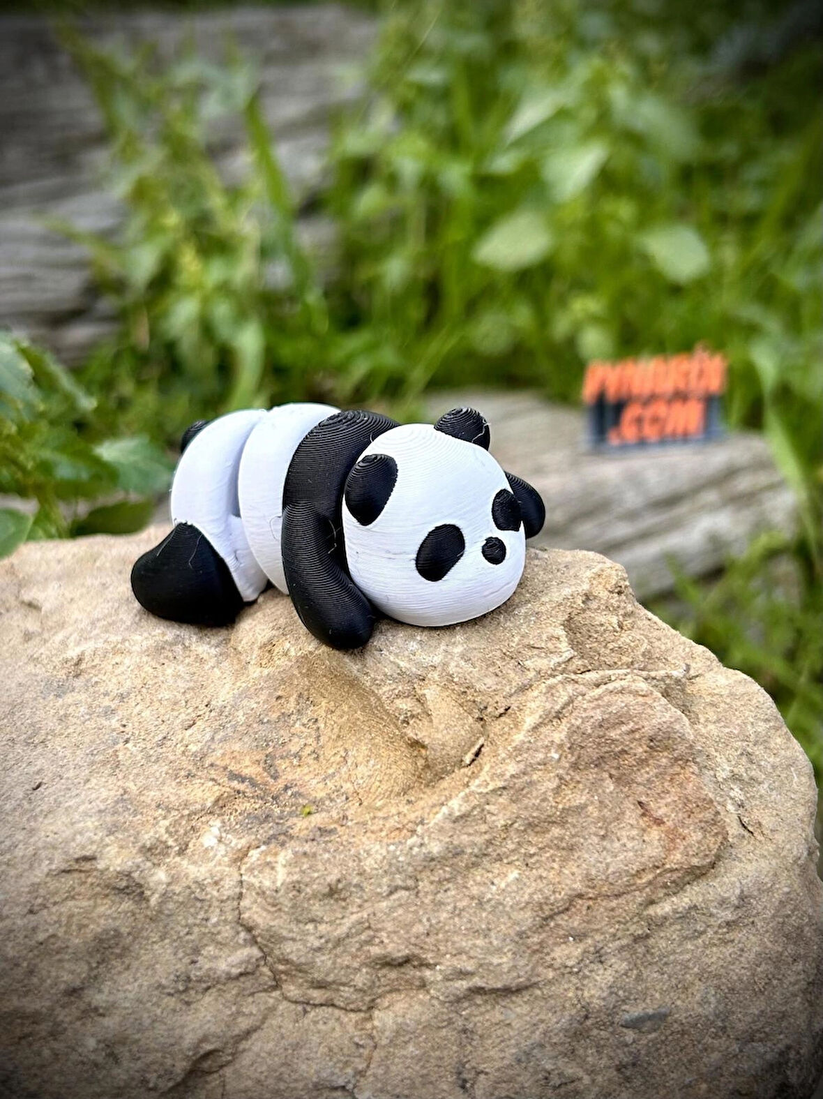 Panda Oyuncak - Ormanın Sevimli Dev Yaratığı! 🐼🎋 3d Hareketli Organik Model- Orta Boy