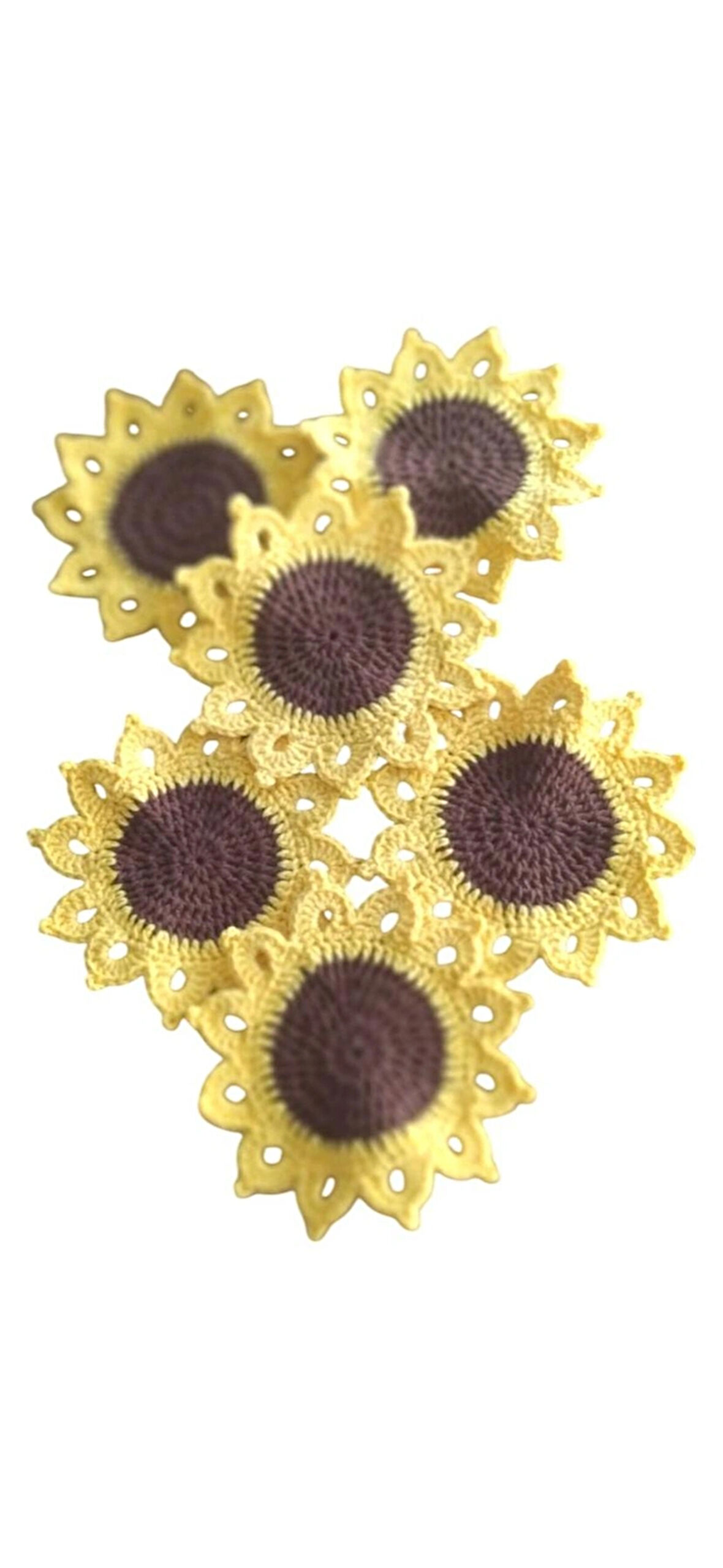 Papatya Bardak Altlıgı