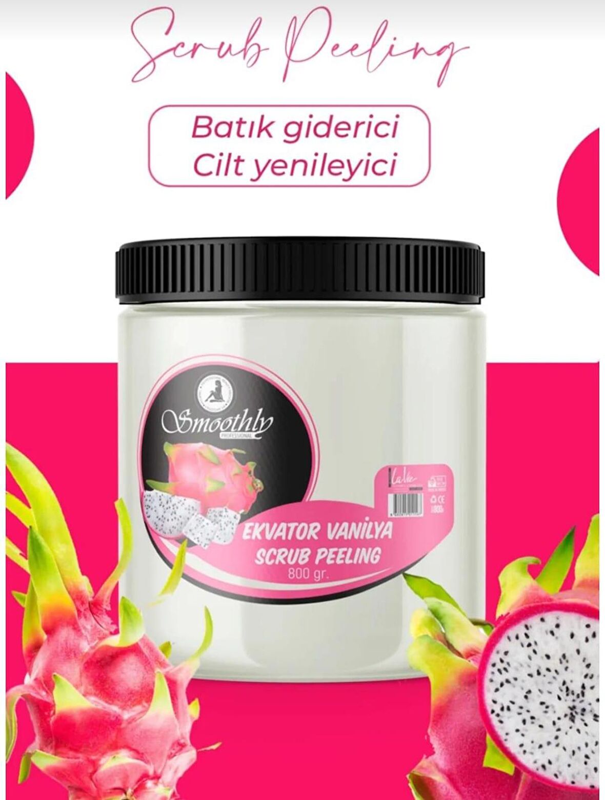 Peeling Nemlendirici Canlandırıcı El Ayak Peelingi Ekvator Meyveli 800ml