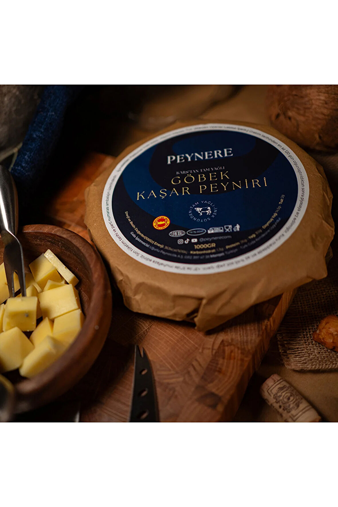 Kars Göbek Kaşar 1Kg