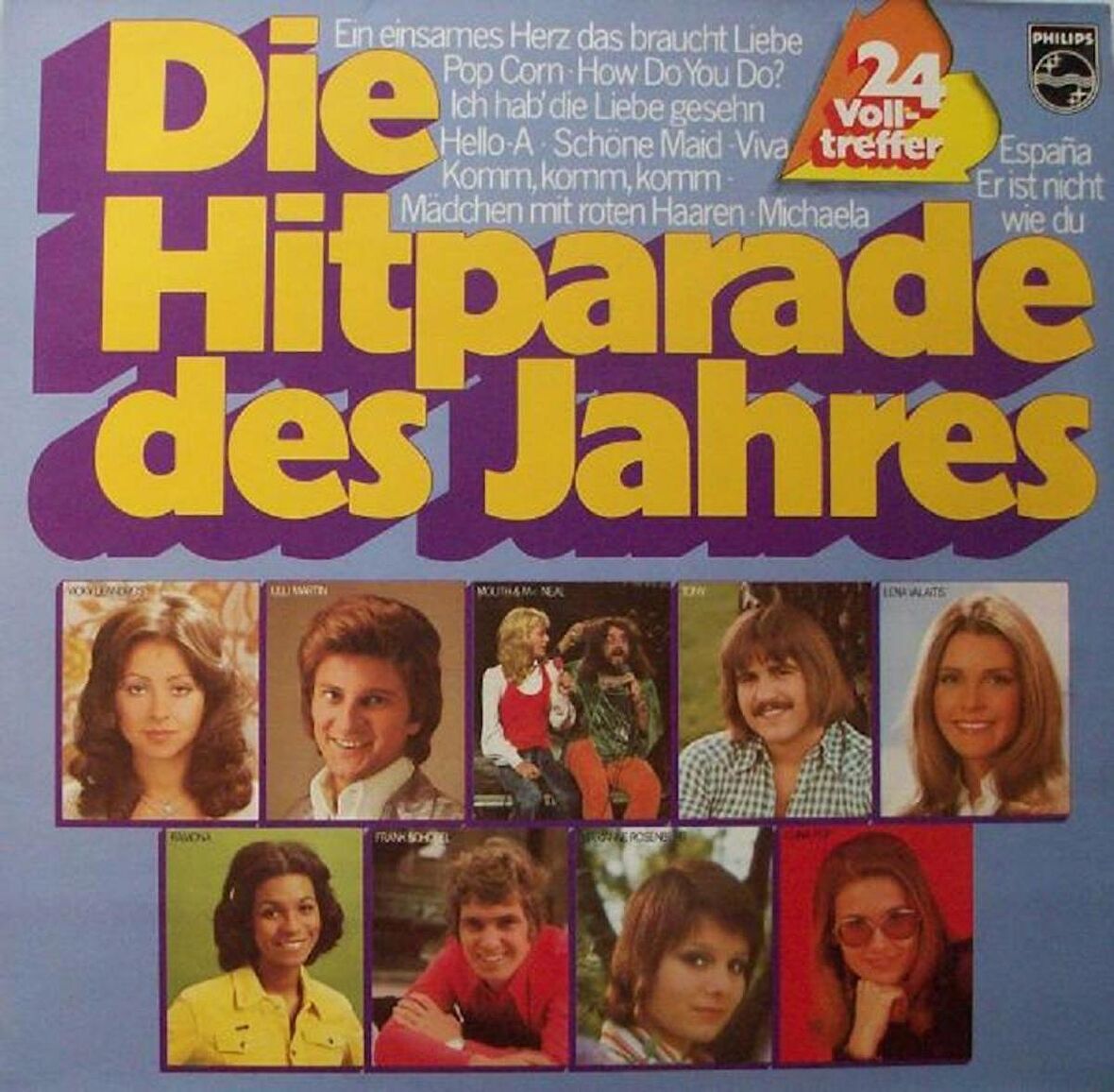Die Hitparade Des Jahres, 24 Volltreffer Vinly Plak alithestereo