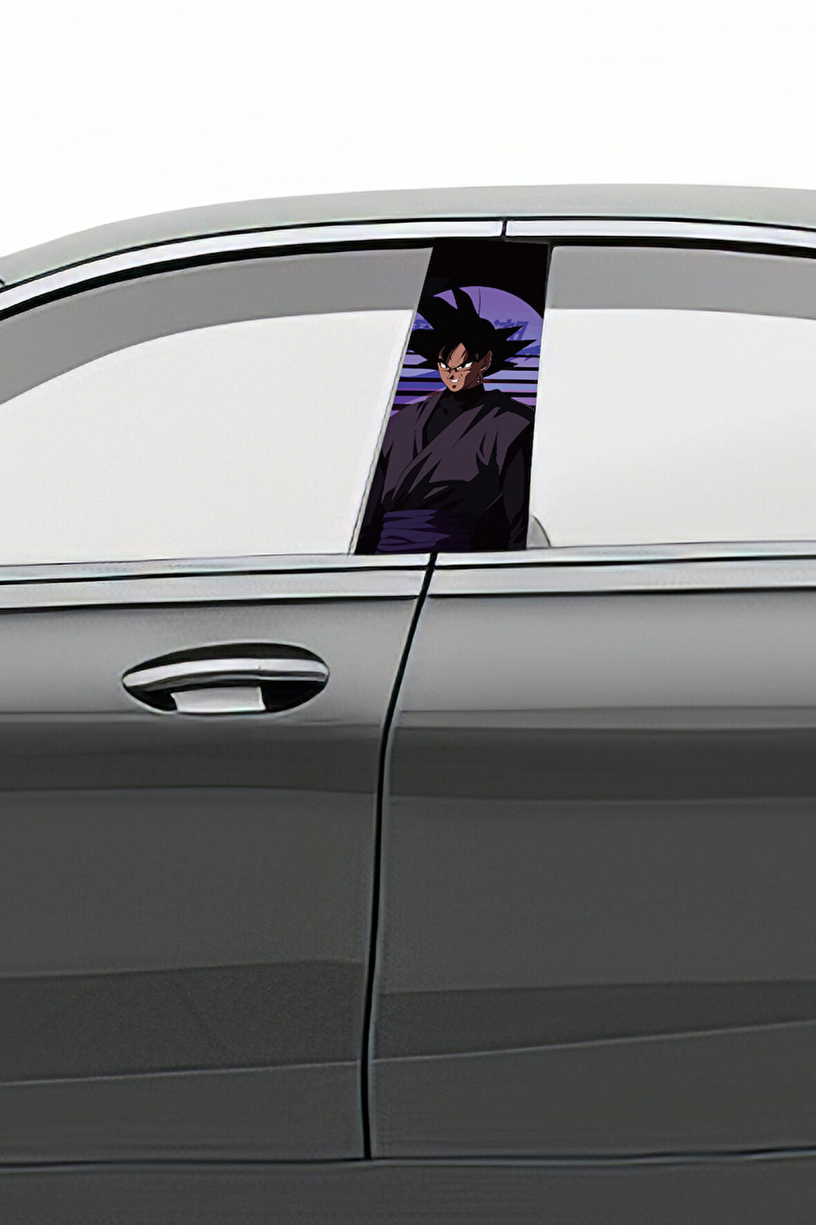 Araç Kapı Direk Kaplama Folyosu Desenli (Sağ Sol Takım) (2 Adet) - 22x50 Cm