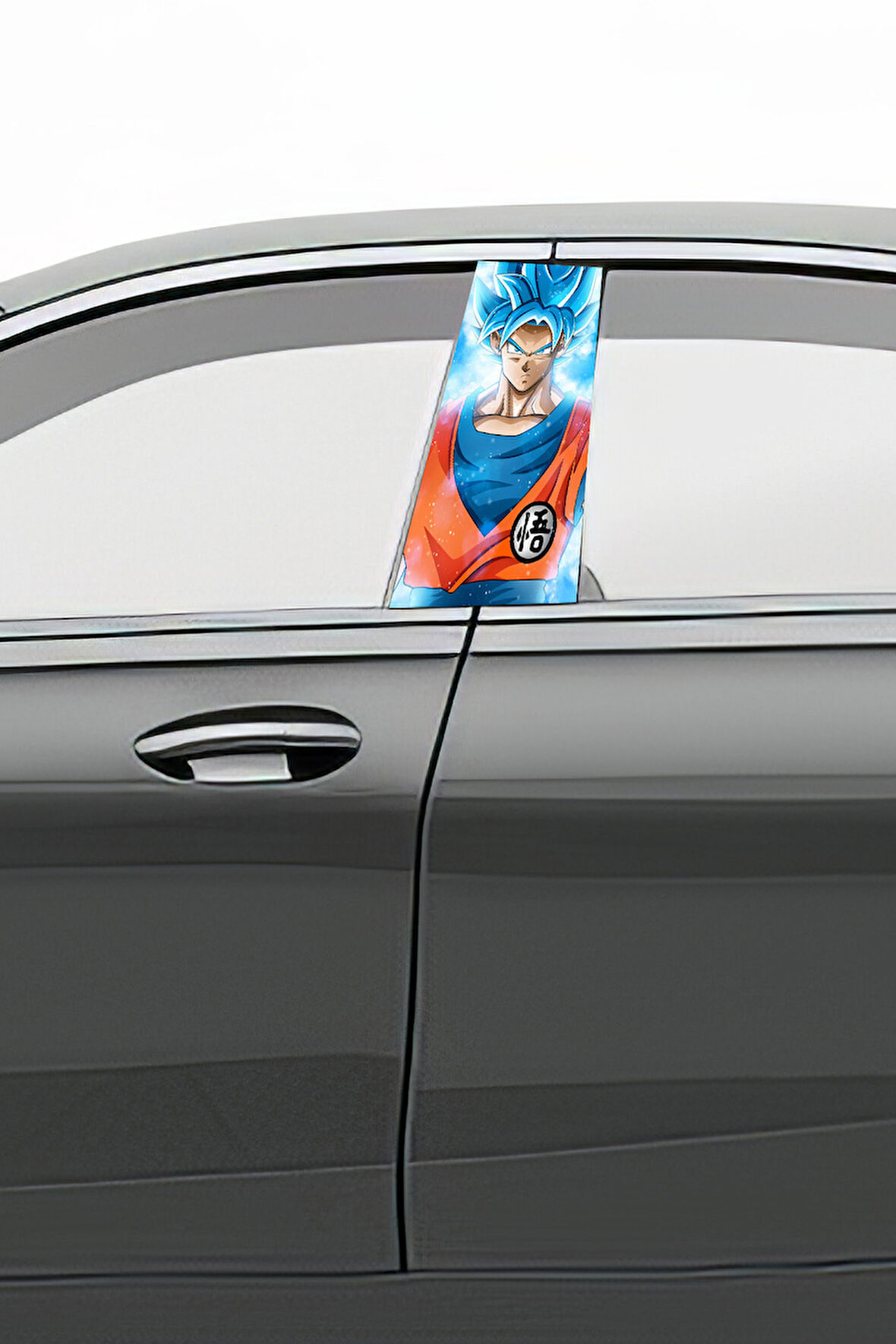 Araç Kapı Direk Kaplama Folyosu Desenli (Sağ Sol Takım) (2 Adet) - 22x50 Cm