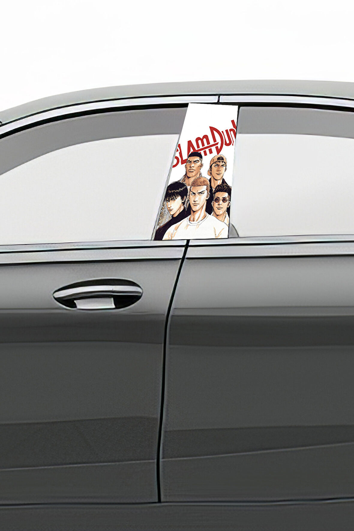 Araç Kapı Direk Kaplama Folyosu Desenli (Sağ Sol Takım) (2 Adet) - 22x50 Cm