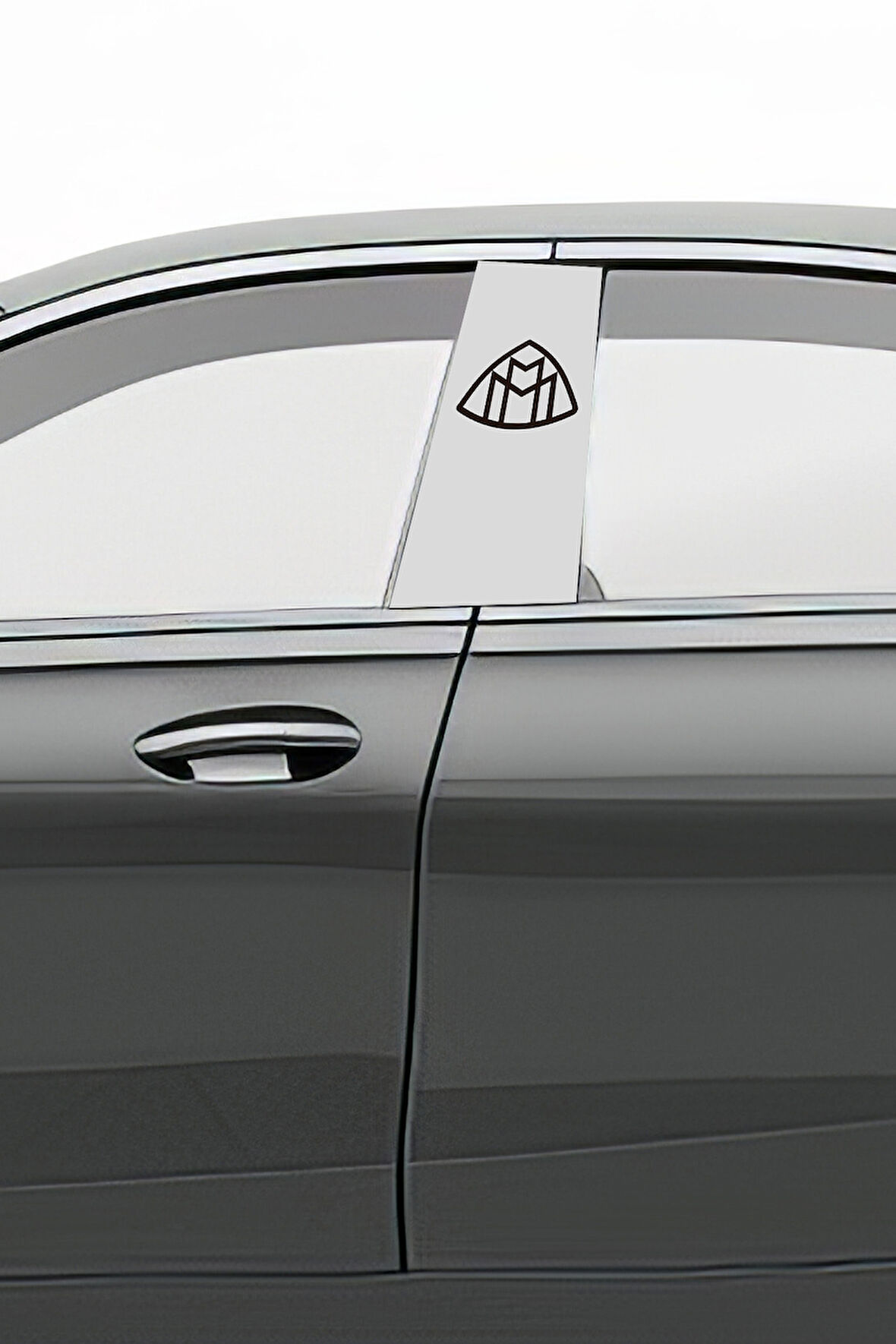 Araç Kapı Direk Kaplama Folyosu Desenli (Sağ Sol Takım) (2 Adet) - 22x50 Cm