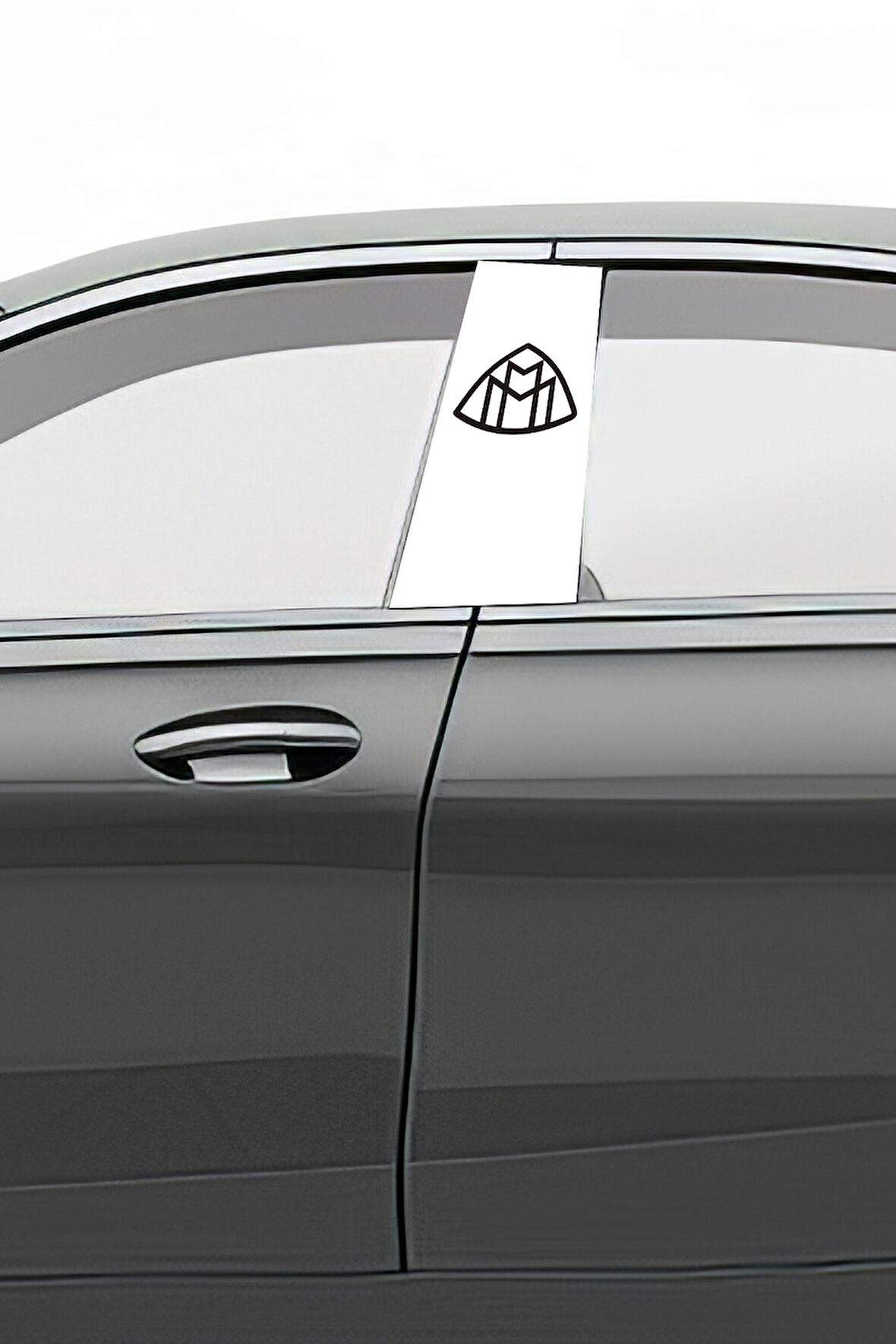 Araç Kapı Direk Kaplama Folyosu Desenli (Sağ Sol Takım) (2 Adet) - 22x50 Cm