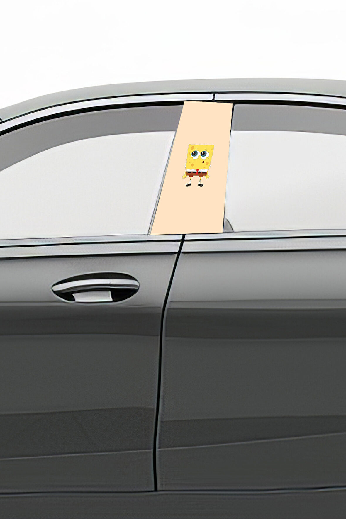 Araç Kapı Direk Kaplama Folyosu Desenli (sağ Sol Takım) (2 Adet) - 22x50 Cm