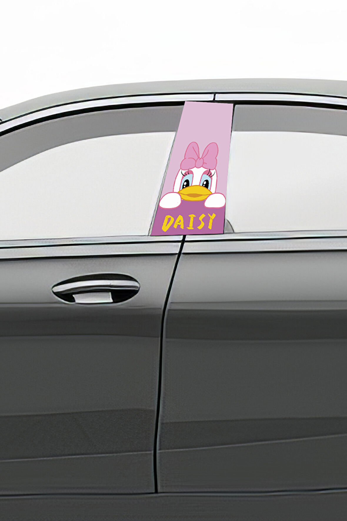 Araç Kapı Direk Kaplama Folyosu Desenli (Sağ Sol Takım)Uyumlu  (2 Adet) - 22x50 cm