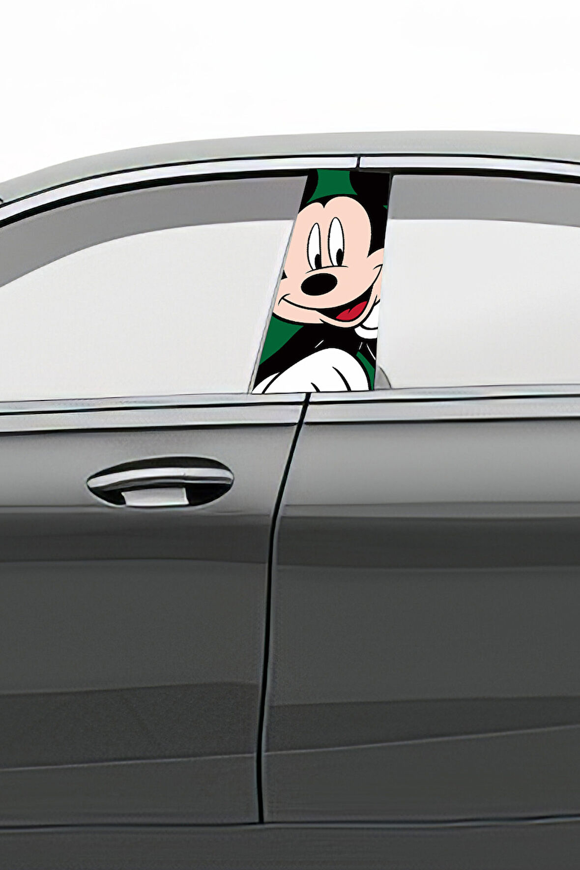 Araç Kapı Direk Kaplama Folyosu Desenli (Sağ Sol Takım) (2 Adet) - 22x50 Cm