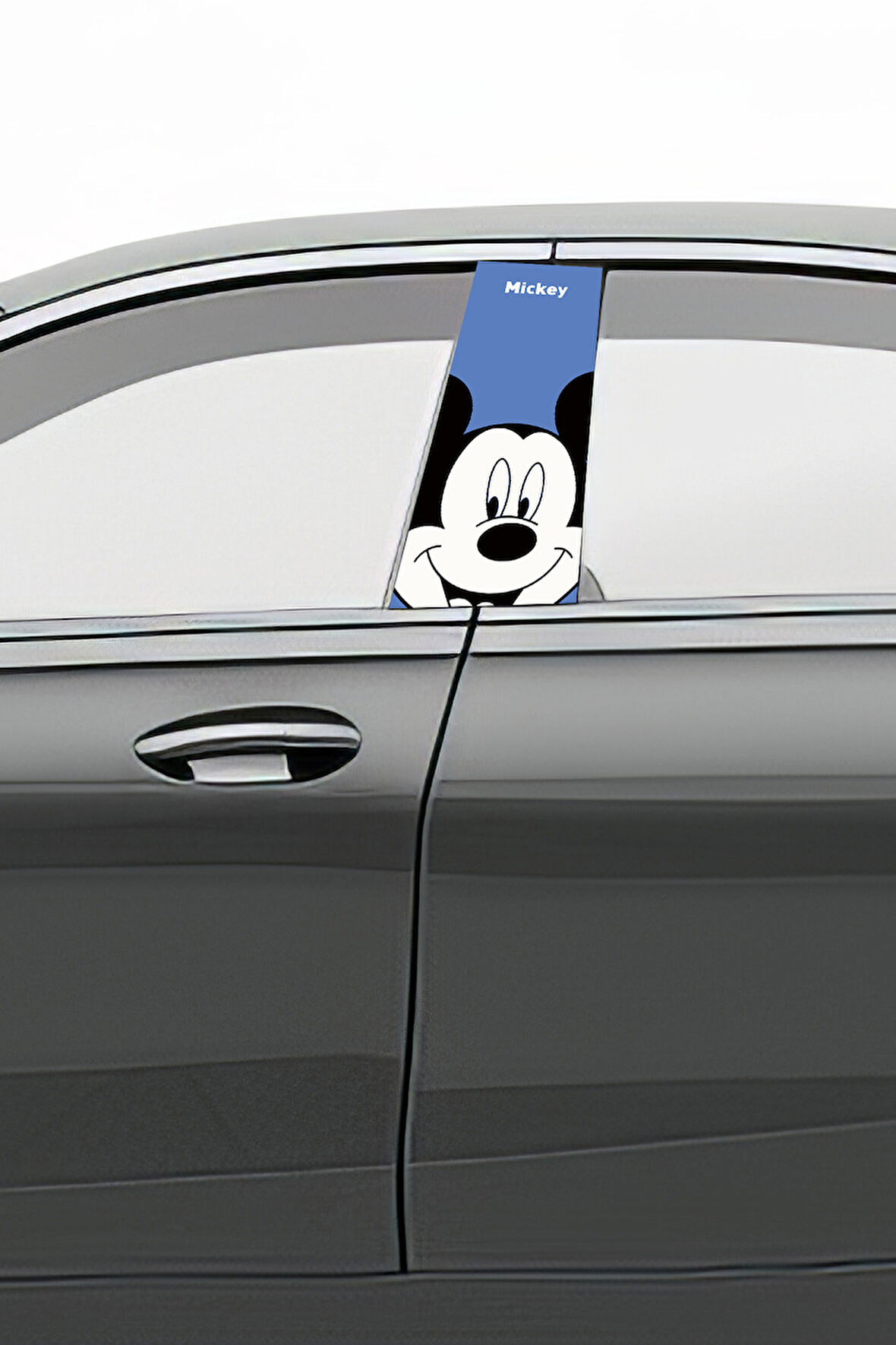 Araç Kapı Direk Kaplama Folyosu Desenli (Sağ Sol Takım) (2 Adet) - 22x50 Cm