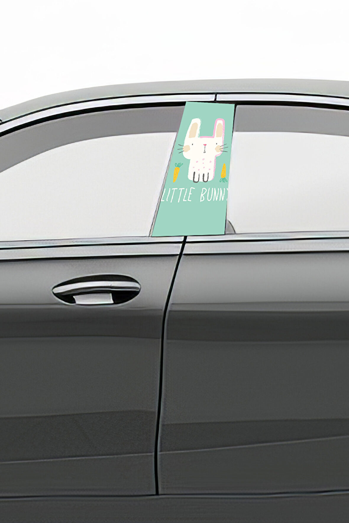 Araç Kapı Direk Kaplama Folyosu Desenli (Sağ Sol Takım) (2 Adet) - 22x50 Cm