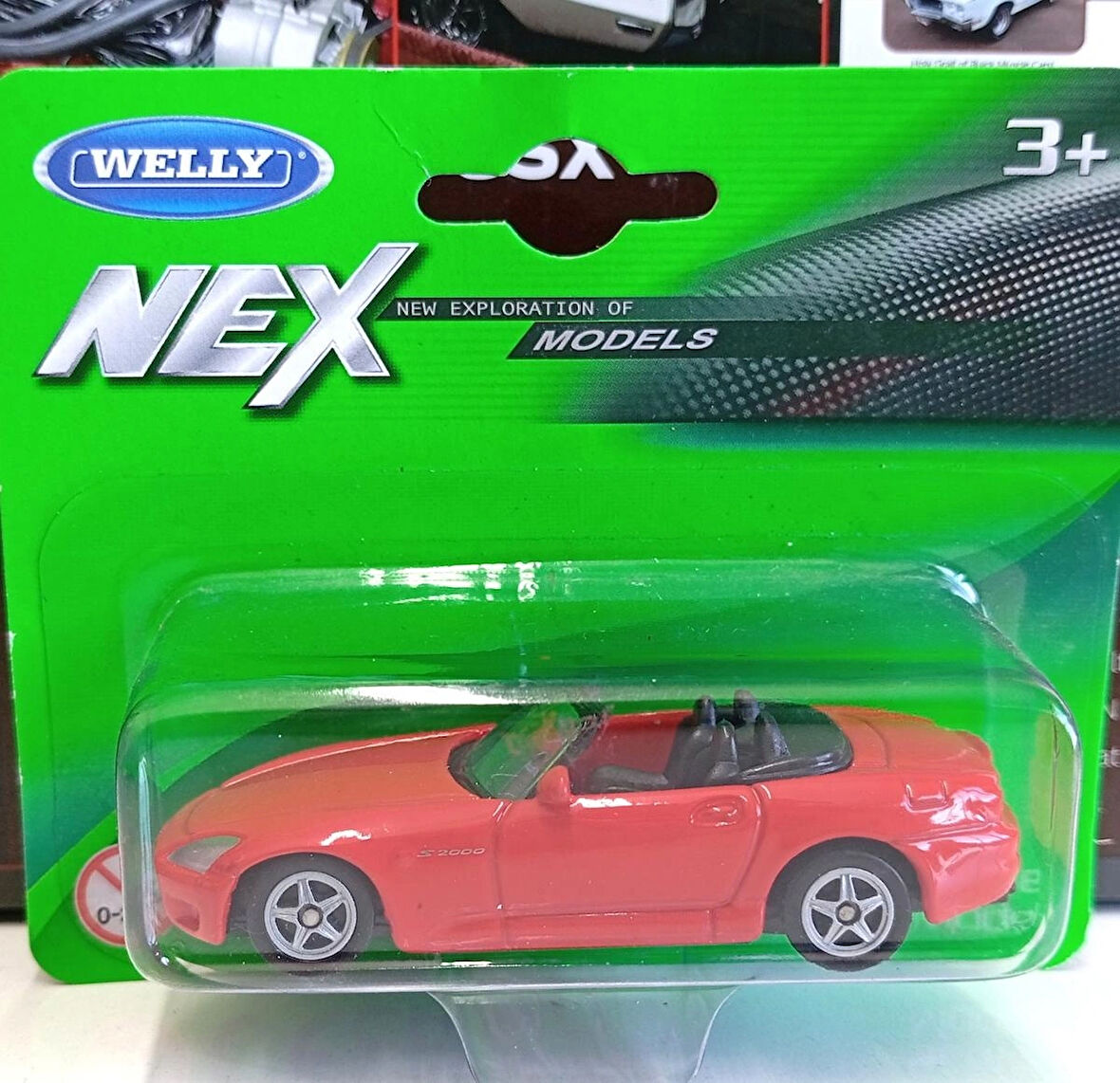 Dianomi welly 1/64 ÖLÇEK 4 cm METAL MODEL HONDA S2000 