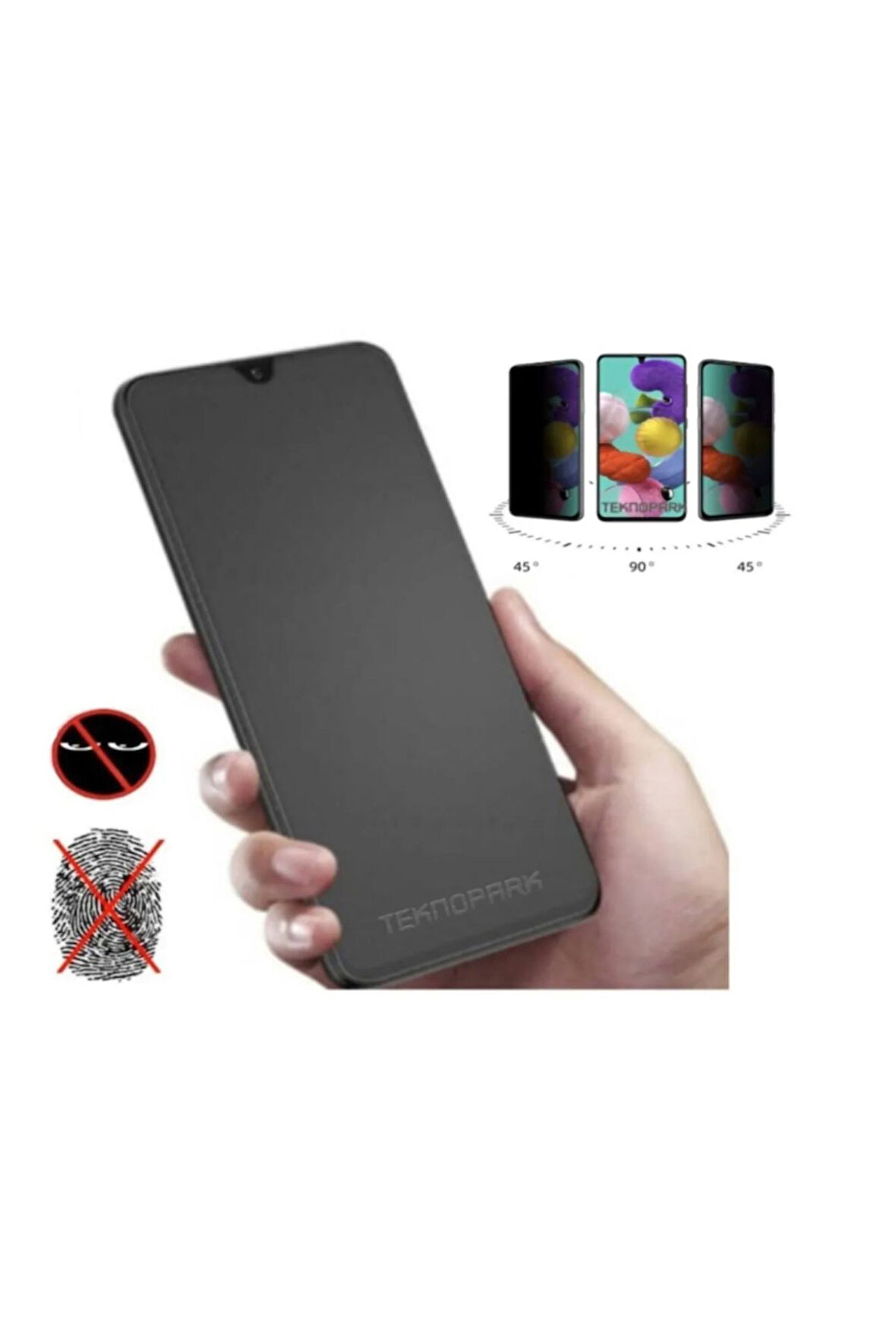 Poco X6 pro Mat Hayalet Ekran Koruyucu Privacy Tam Kaplayan Kırılmaz Cam Seramik Ekran Koruyucu