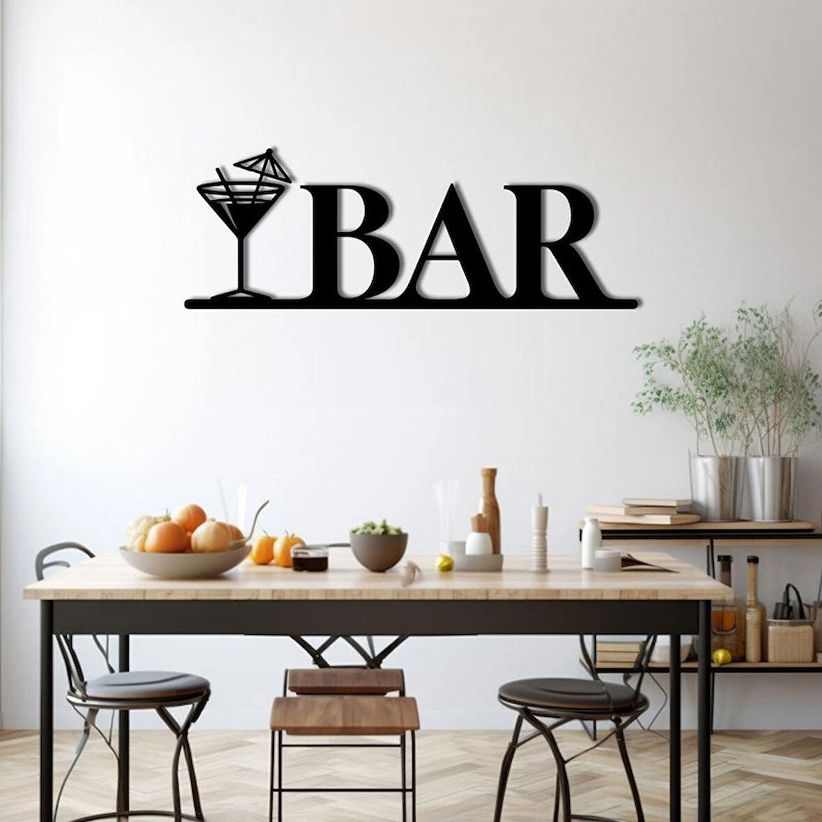 Bar dekorasyon dekoratif dekor tablo