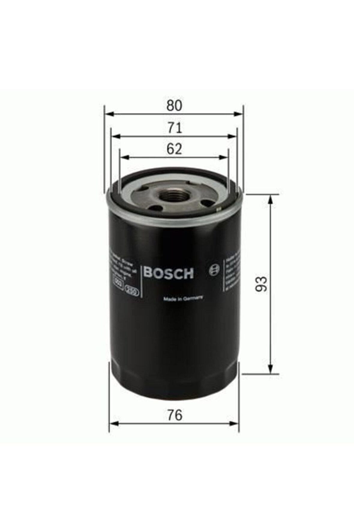 Yag Fıltresı Fabıa Octavıa Uyumlu 1.4 (bos-0451103337)