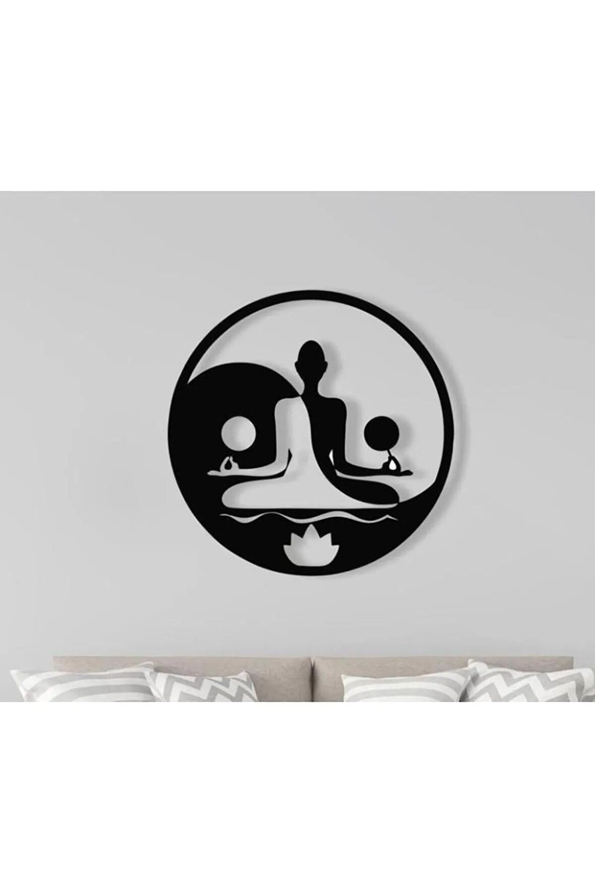 Yoga Tasarımlı Duvar Dekoru